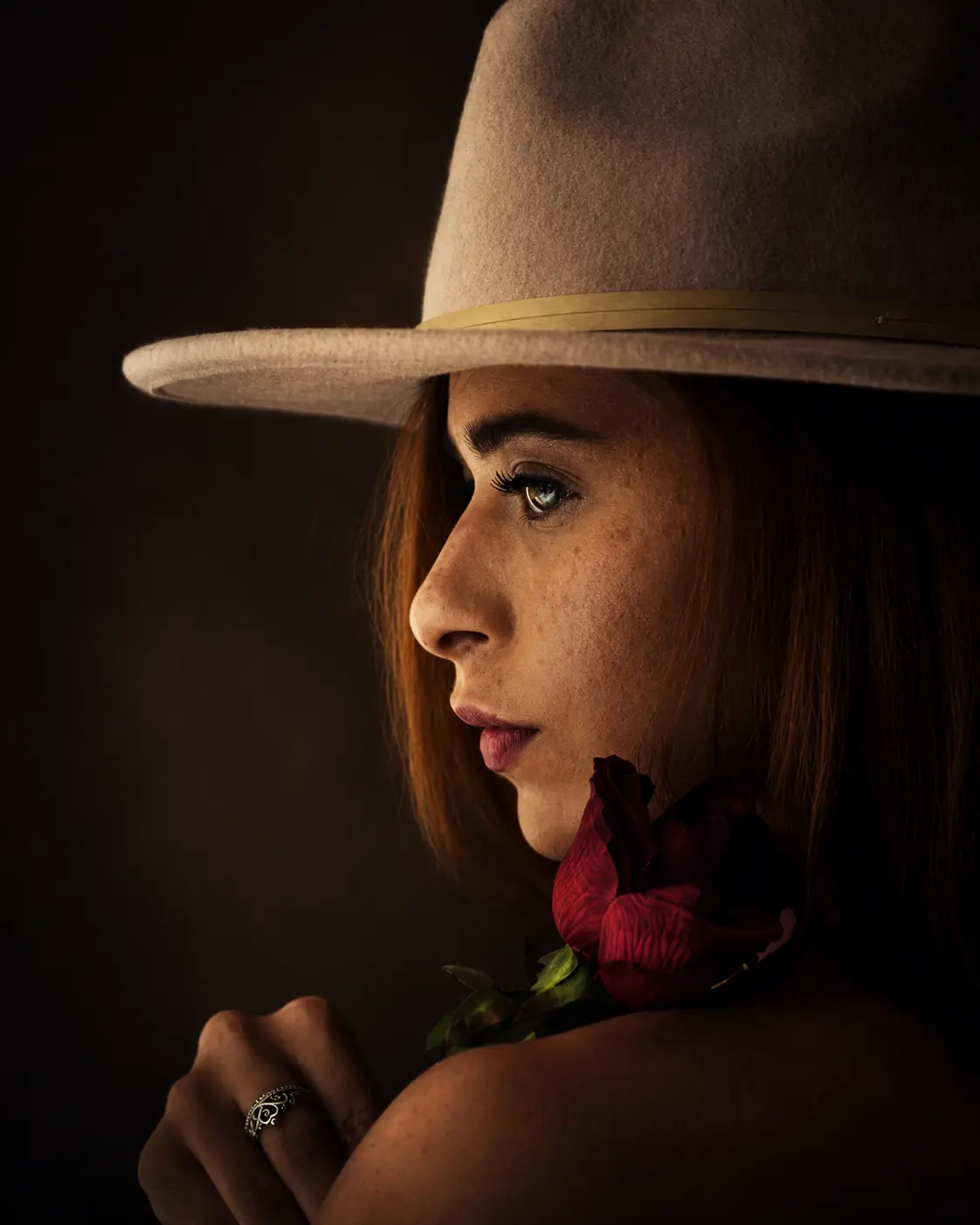 Editorial portrait photography session in Tampa Bay — clean detail, natural confidence